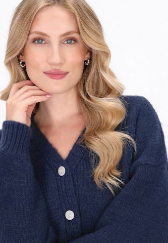 DreiMaster Klassik Knit Cardigan in Blue