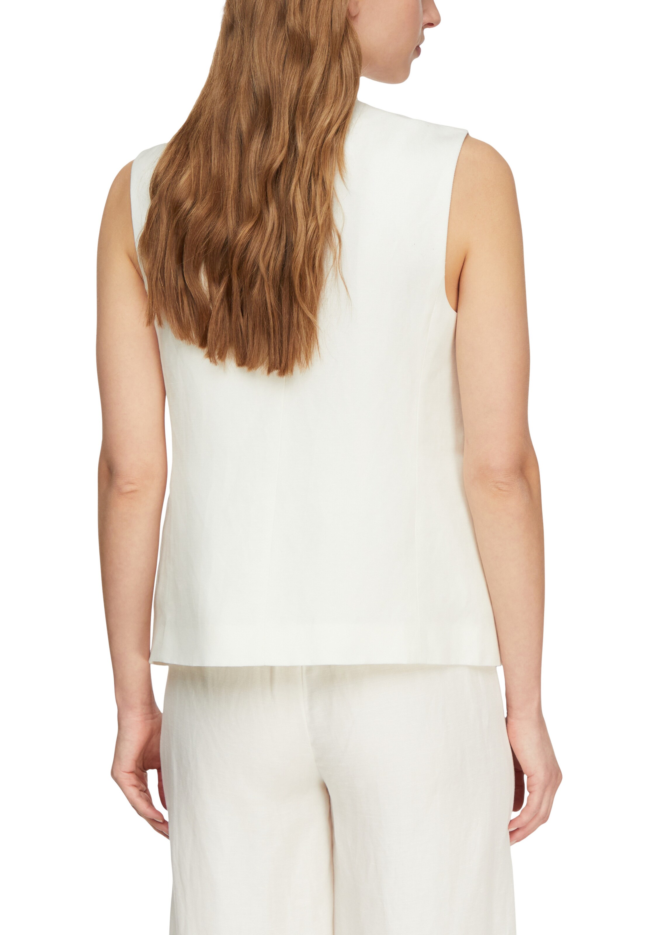 Gilet COMMA en blanc