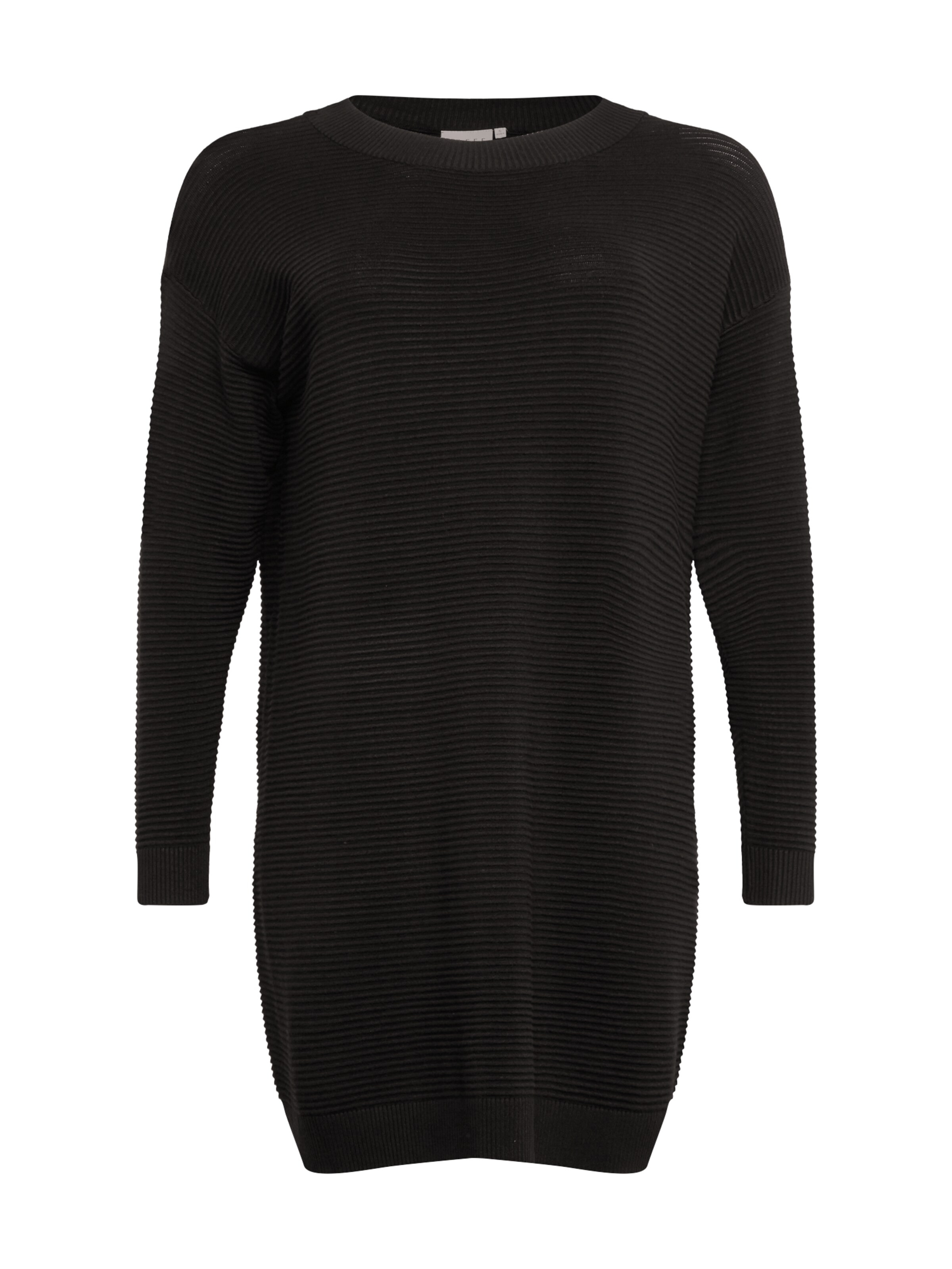 Robes en maille 'KCbell' KAFFE CURVE en noir : devant