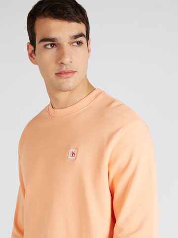 SCOTCH & SODA Sweatshirt 'Essential' in Orange