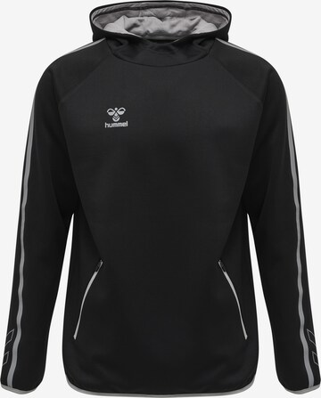 Hummel Athletic Sweatshirt in Black: front