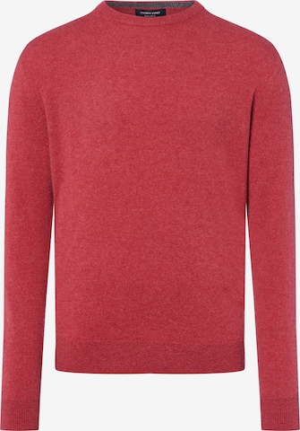 Pull-over Andrew James en rouge : devant