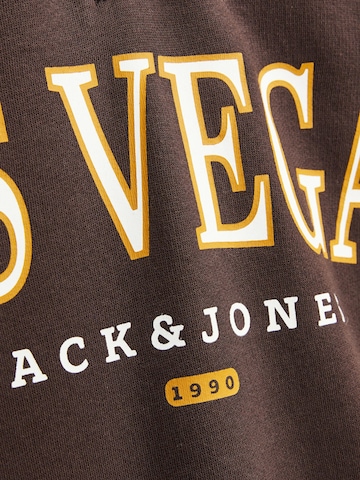 JACK & JONES Tréning póló 'Bradley Cedric' - barna