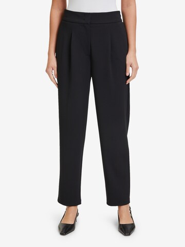 Betty Barclay Regular Pleat-Front Pants in Black: front