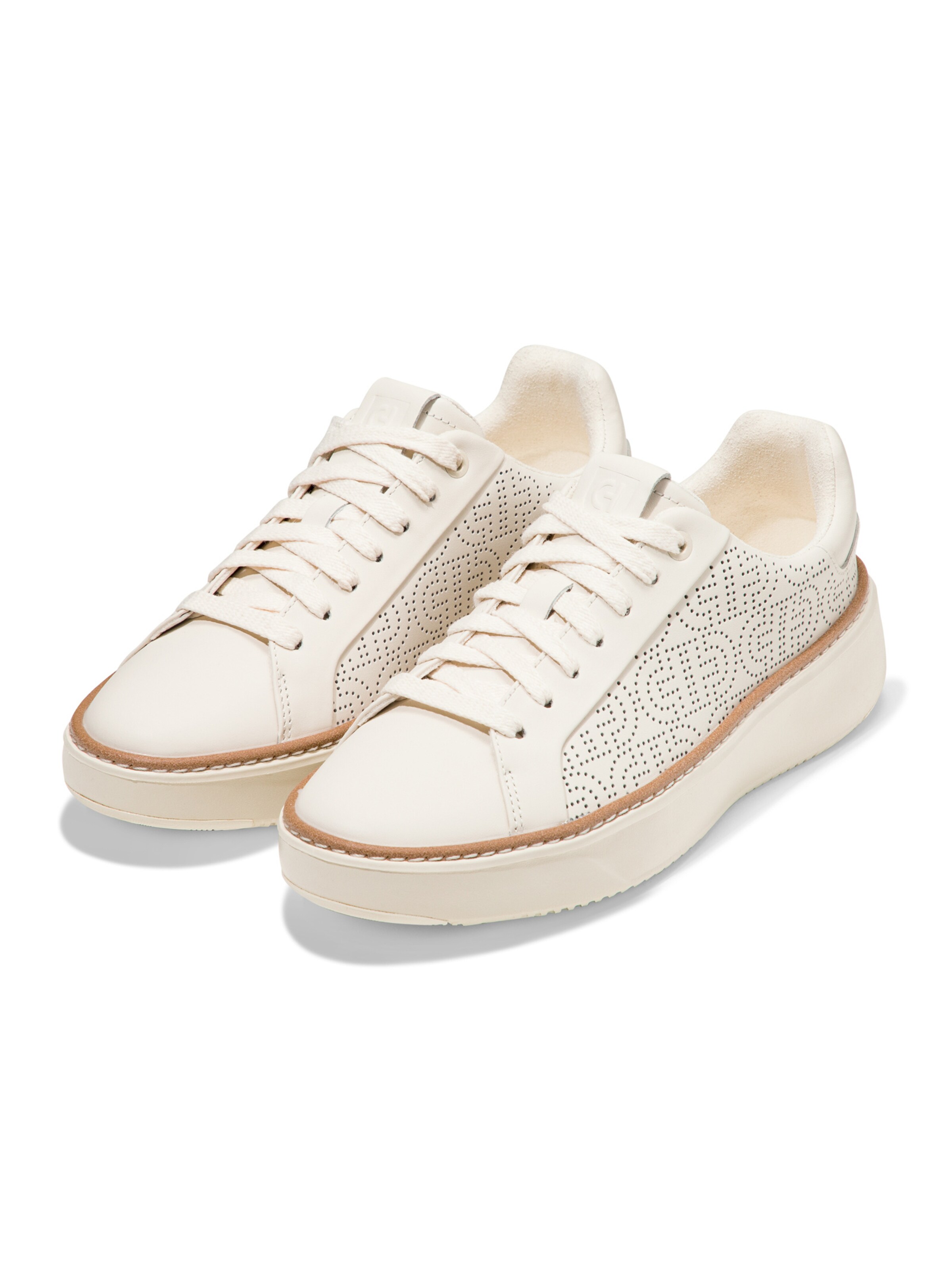 Cole Haan Platform trainers 'Grandpro Topsin' in Beige: front