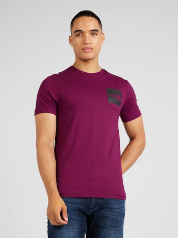 THE NORTH FACE Regularny krój Koszulka 'FINE' w kolorze fioletowy: przód