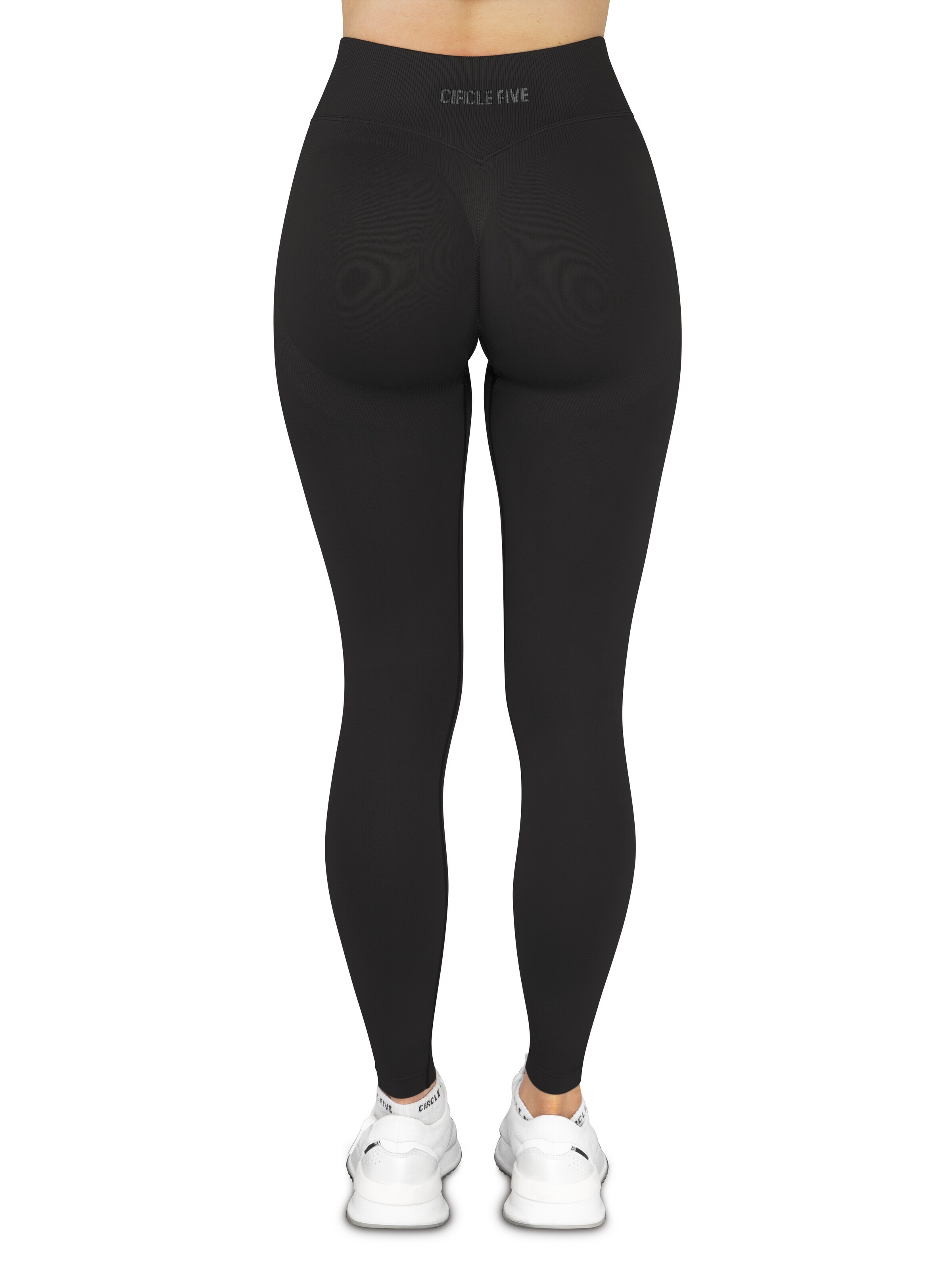 Circle Five Skinny Leggings 'Skinny Scrunch Shape Leggings' in Black