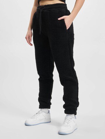 Effilé Pantalon DEF en noir