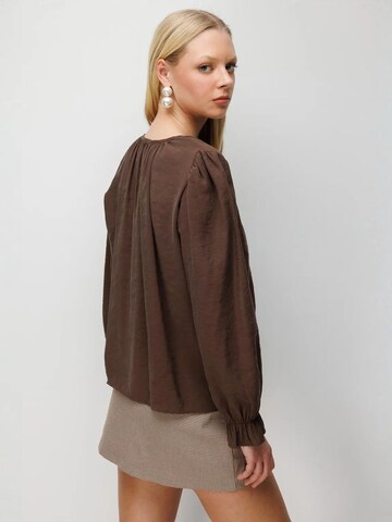 Chemisier MixRay en marron