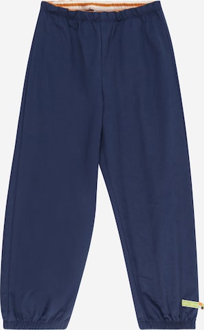 loud + proud Tapered Broek in Blauw: voorkant