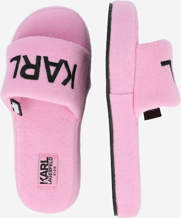Karl Lagerfeld Huisschoenen in Roze