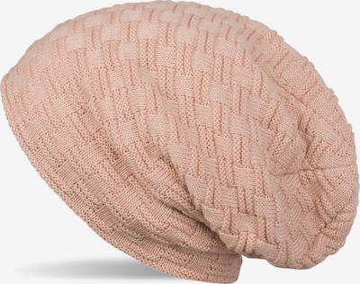 styleBREAKER Beanie 'Feinstrick Beanie mit Flecht Muster und Teddyfleece' in 56-61 in Dusky pink, Item view