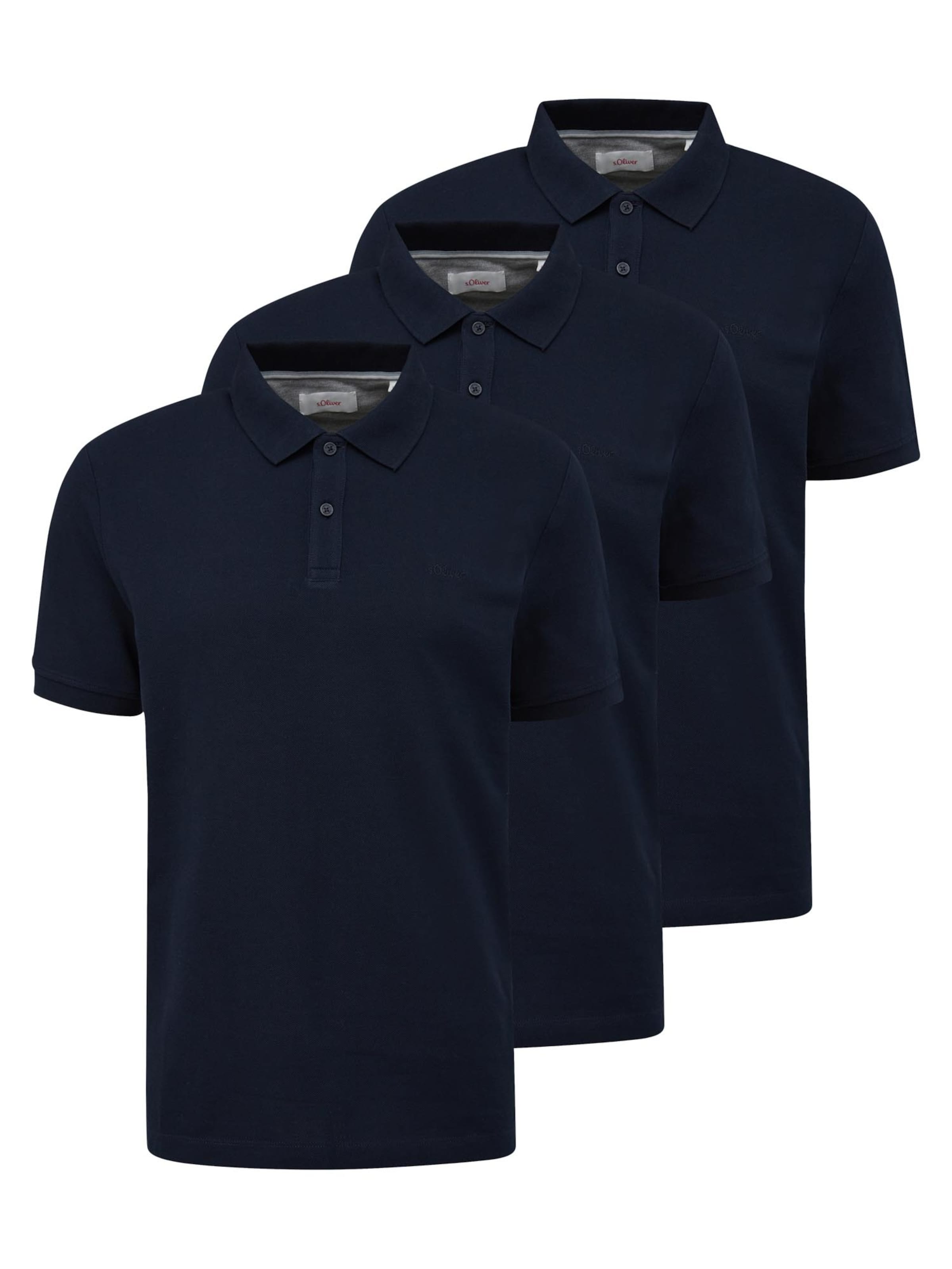 s.Oliver Shirt 'Basic' in Blue, Item view