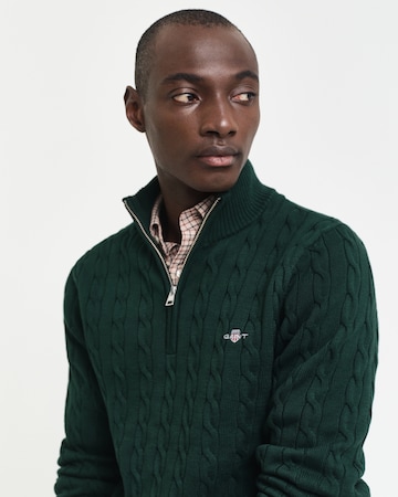 GANT Sweter w kolorze zielony