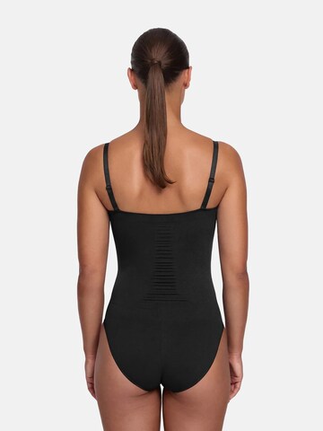 Body modelant 'Trägerloser Bodysuit Sculpting Shapewear mit Slip' cfab (formerly creamy fabrics) en noir