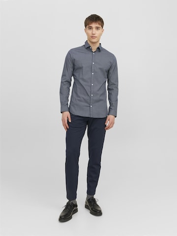 Coupe regular Chemise 'Blackpool' JACK & JONES en bleu