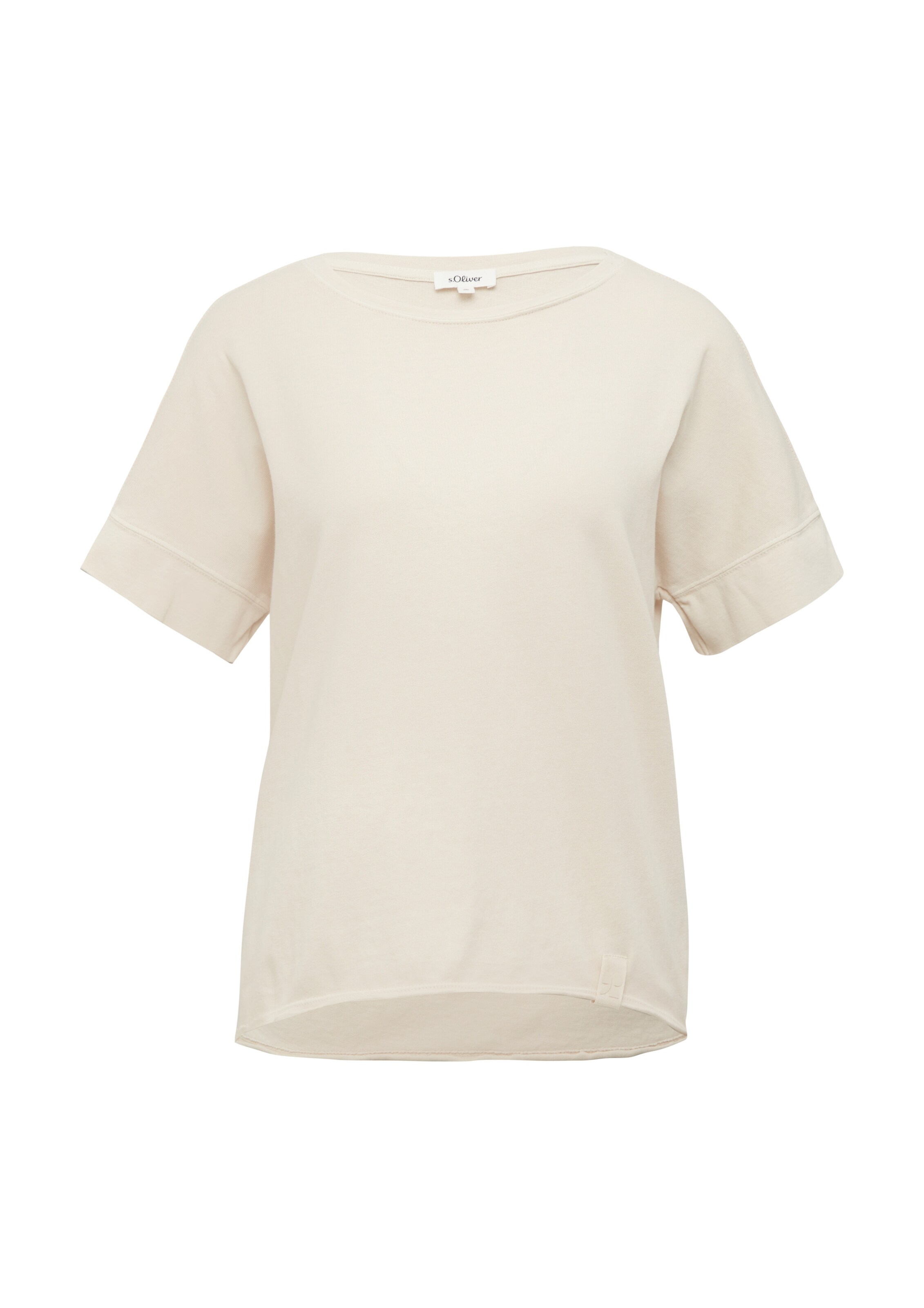 T-shirt s.Oliver en beige : devant