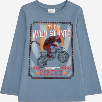 s.Oliver Shirt in Blau: Vorderseite