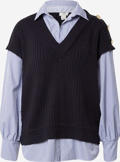 River Island Bluza u mornarsko plava / noćno plava / bijela, Pregled proizvoda