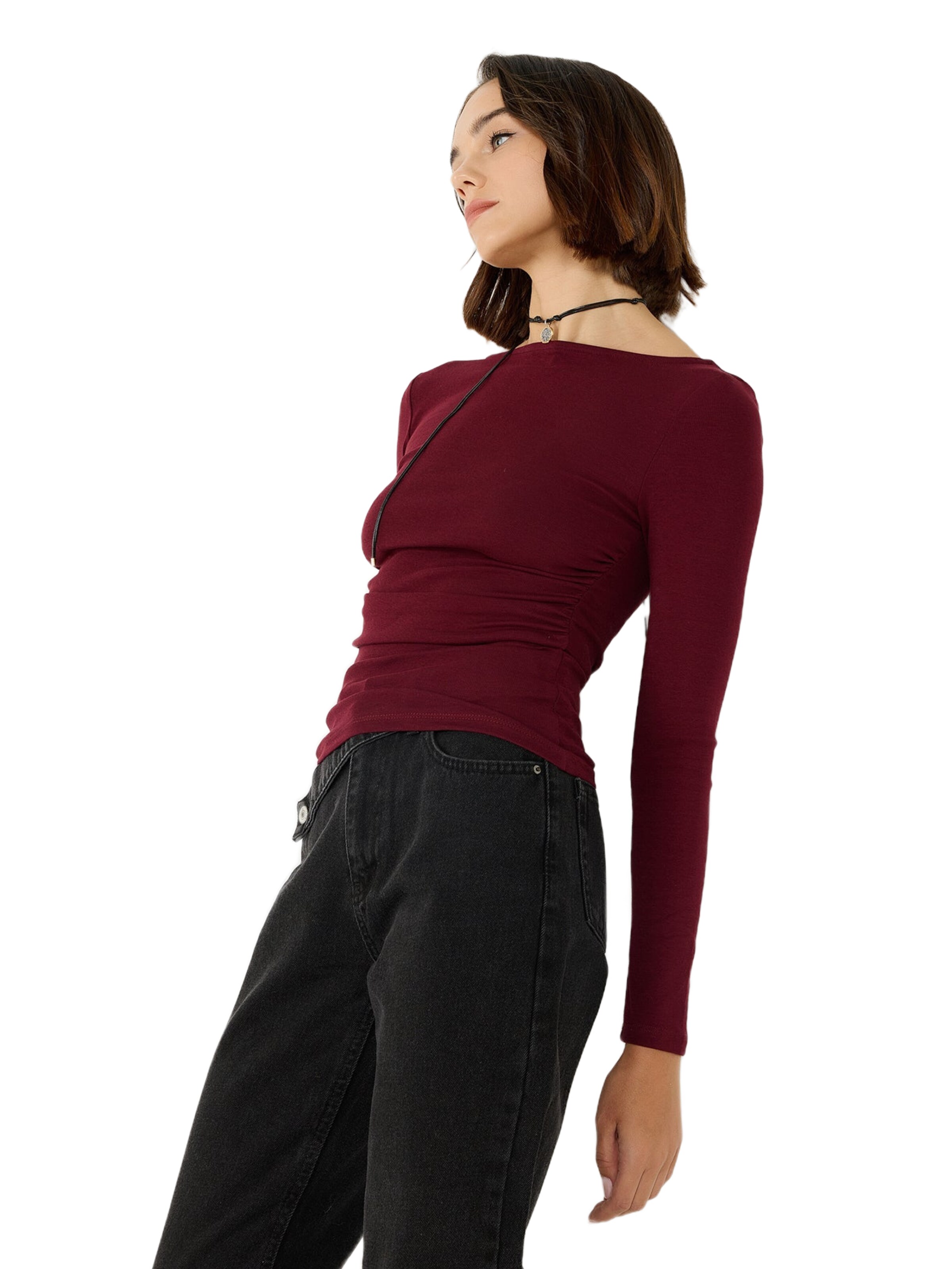 No Matter What Shirt in Rot: Vorderseite
