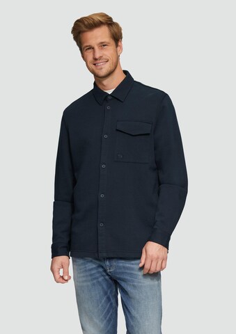 Coupe regular Chemise s.Oliver en bleu : devant