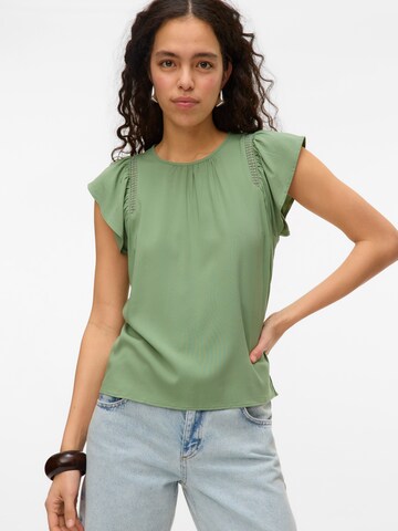 VERO MODA Bluse in Grün: Vorderseite