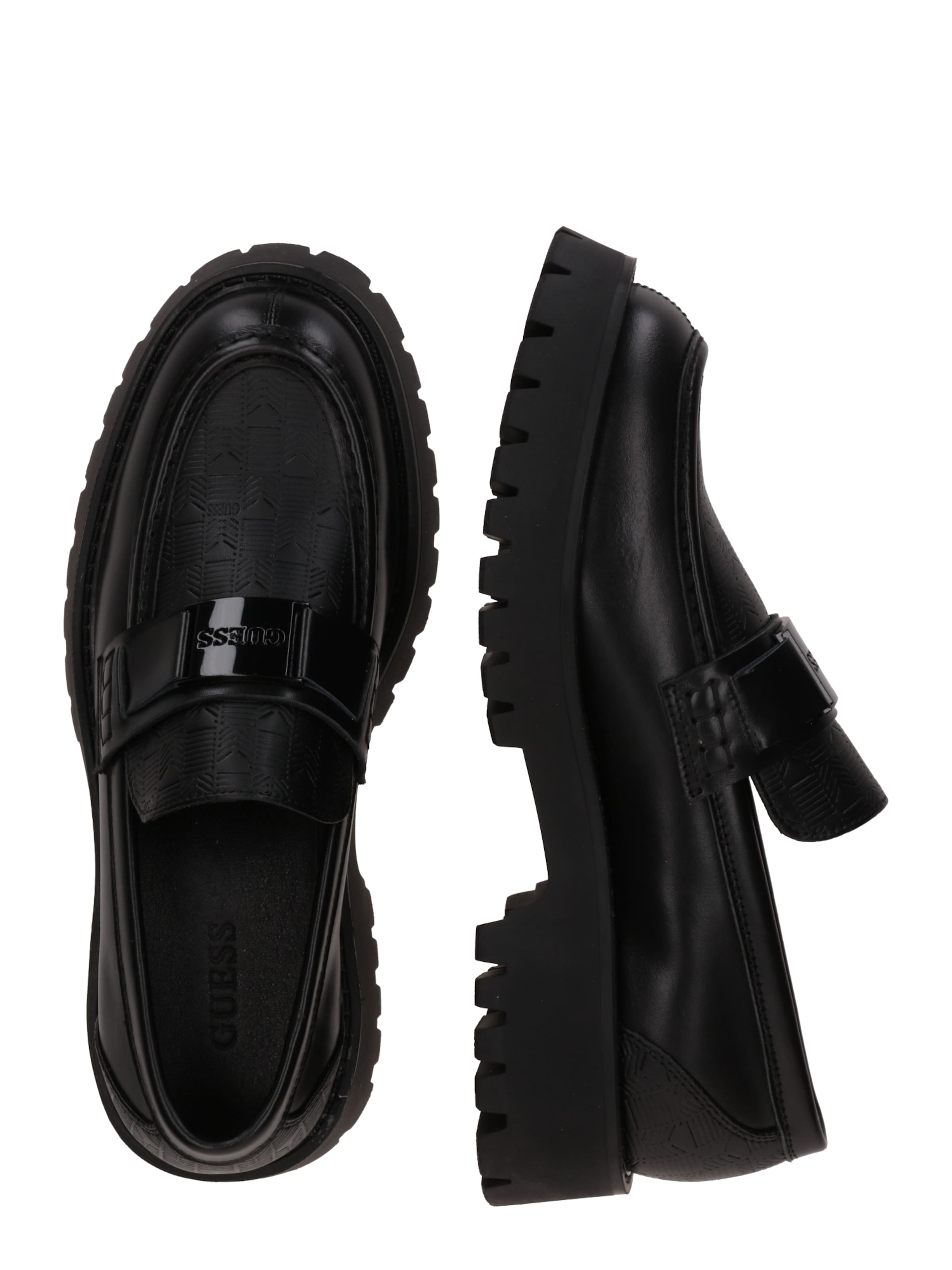 Mocassin 'Gorizia' GUESS en noir