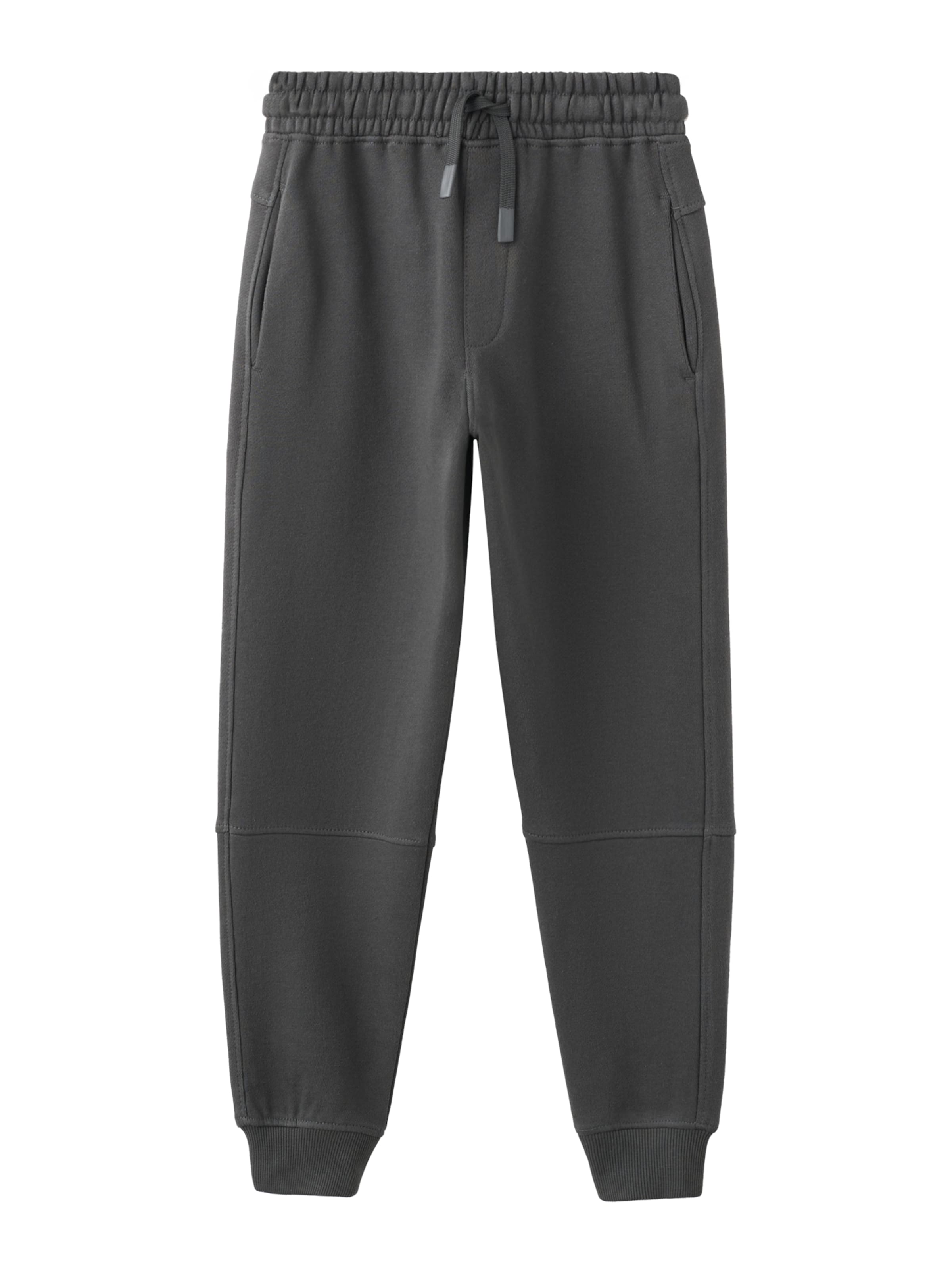 MANGO KIDS Tapered Byxa 'LOGAN' i grå: framsida