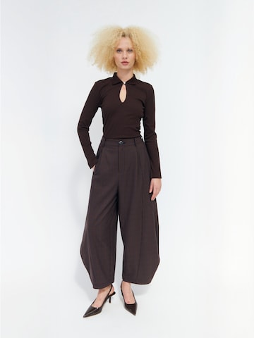 T-shirt ' Isabellcras ' Crās en marron