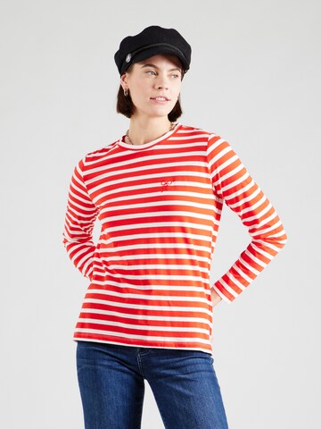 SAINT TROPEZ Shirt 'Idalia' in Red: front