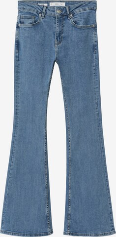 MANGO Flared Jeans in Blau: predná strana