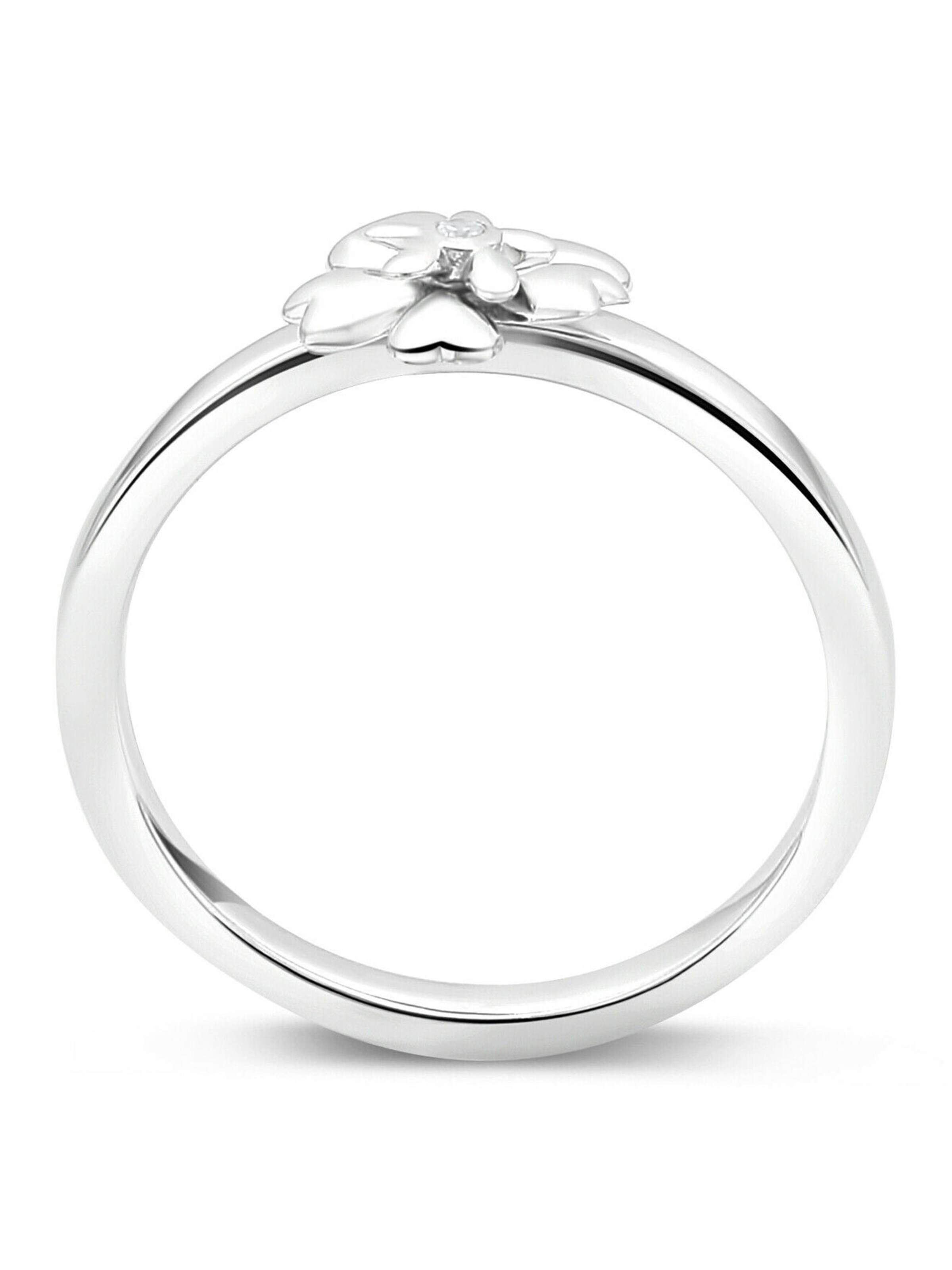 Tony Fein Ring 'Blume' in Silver