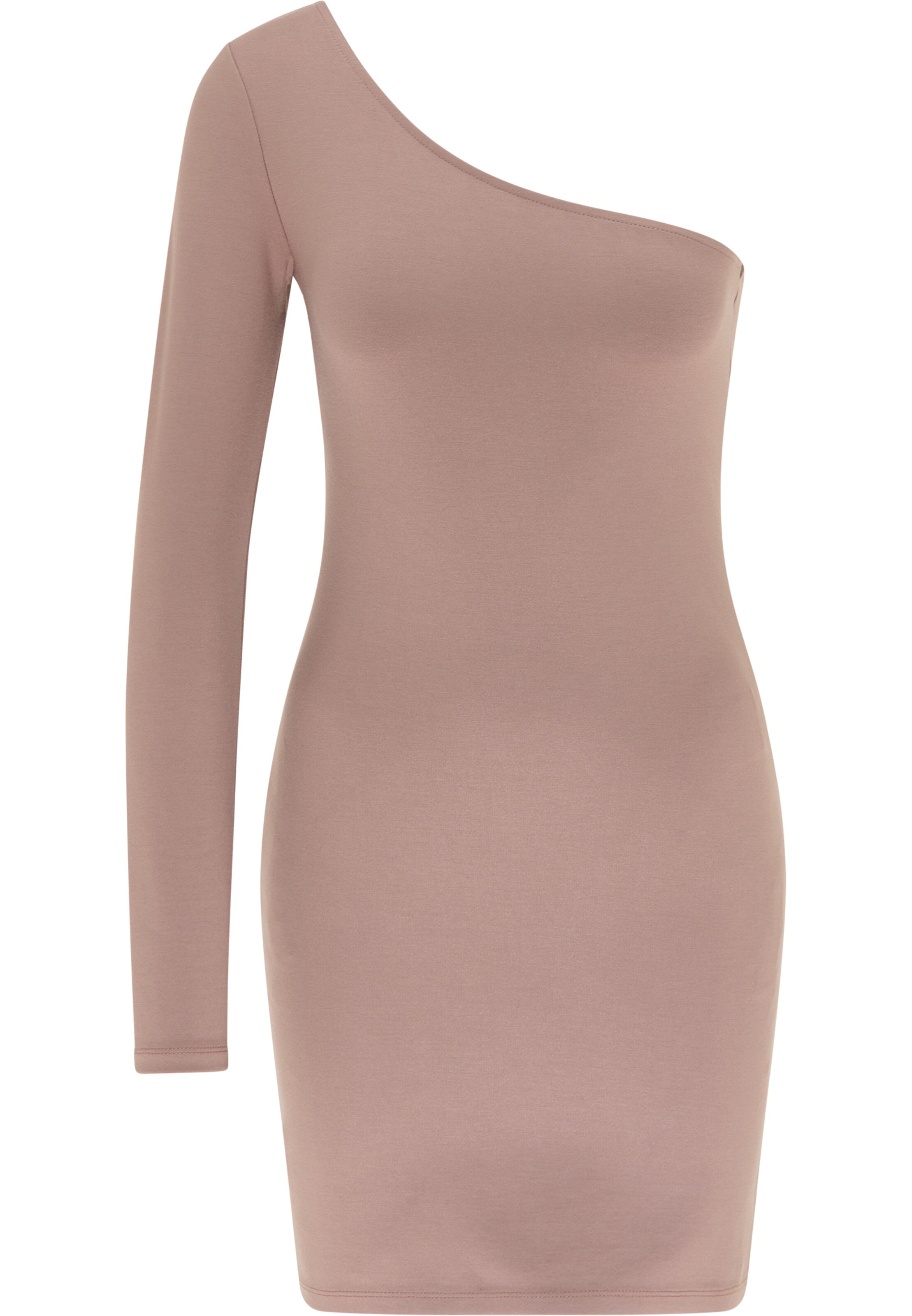 Rochie de la faina pe gri: față