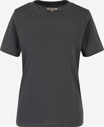 Madewell Shirt in Zwart: voorkant