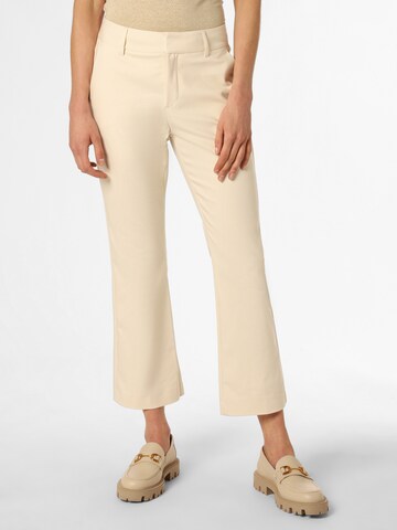 MOS MOSH Regular Chino Pants in Beige: front