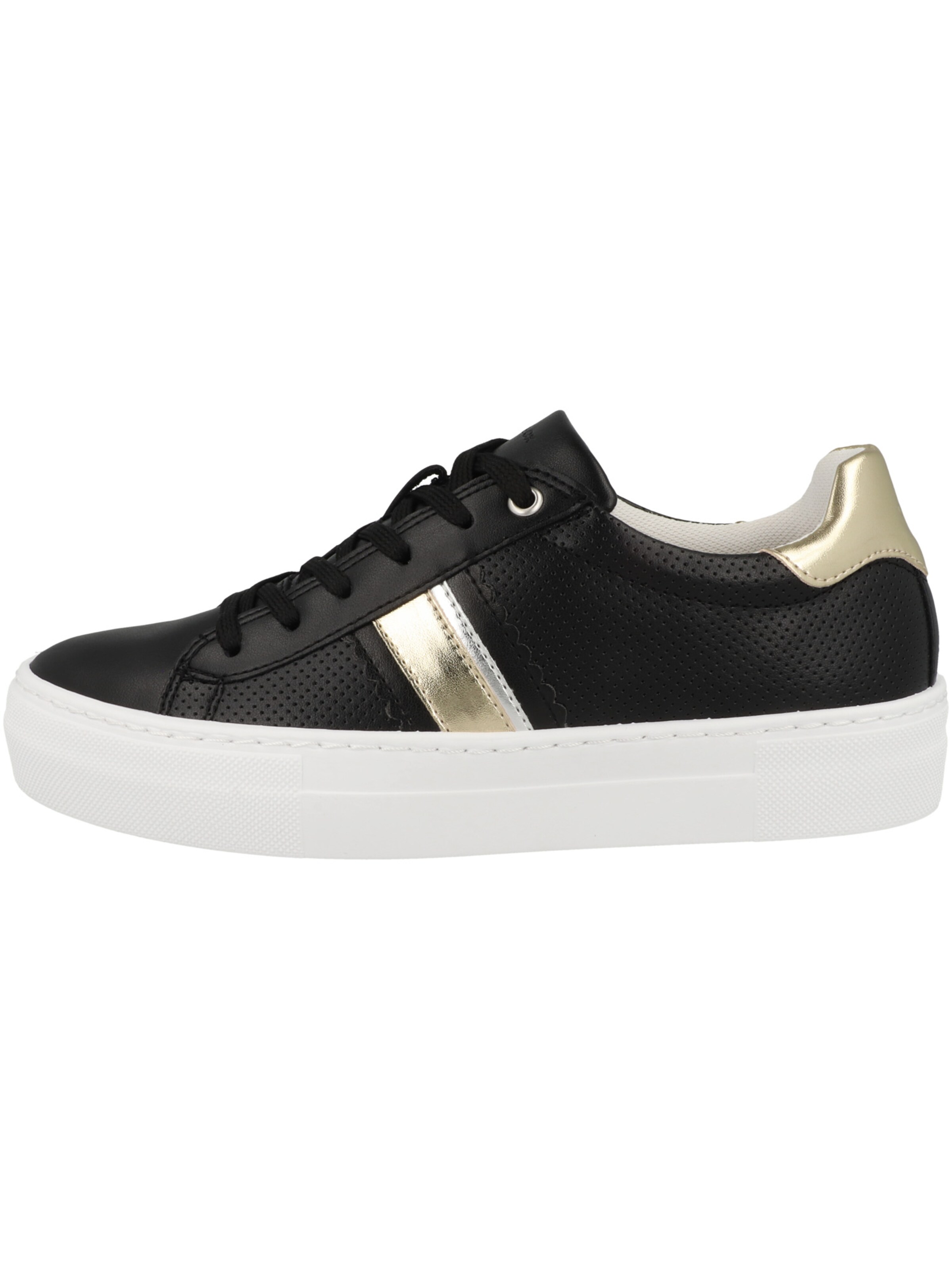 GEOX Platform trainers 'D Claudin A' in Black