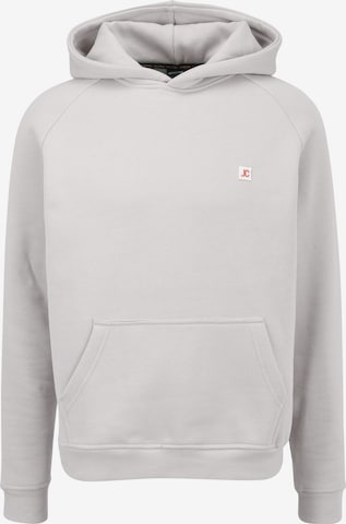 Justin Cassin Sweatshirt in Grijs: voorkant