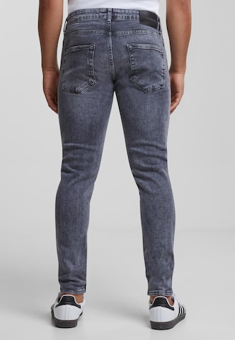 2Y Premium Tapered Jeans in Grey