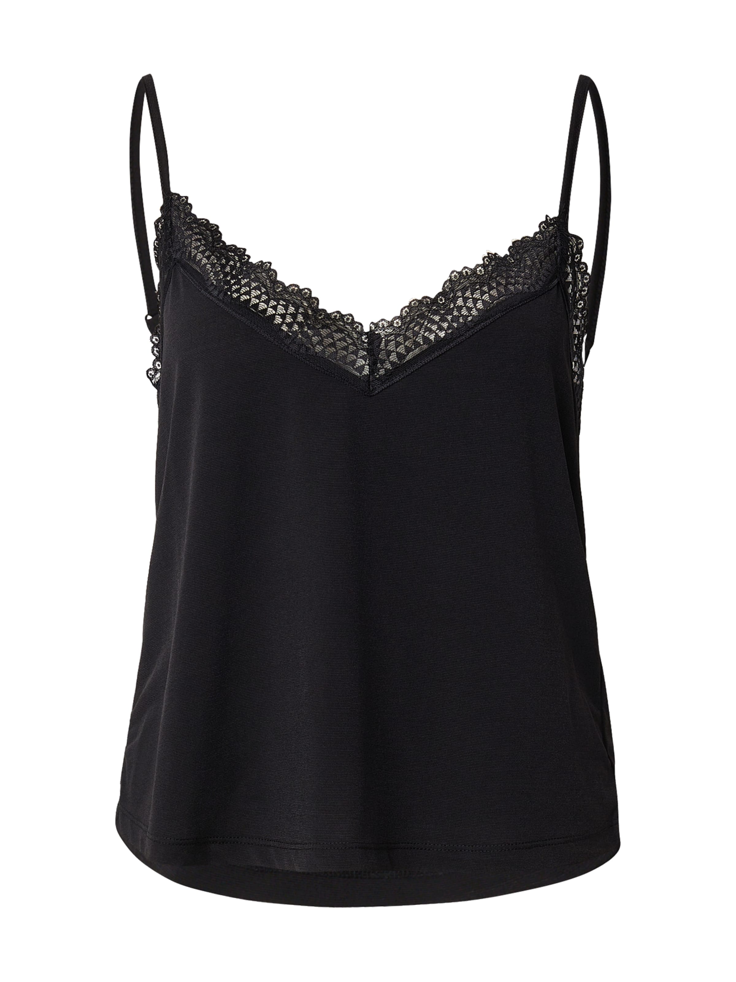 Haut 'Drama' ABOUT YOU en noir : devant