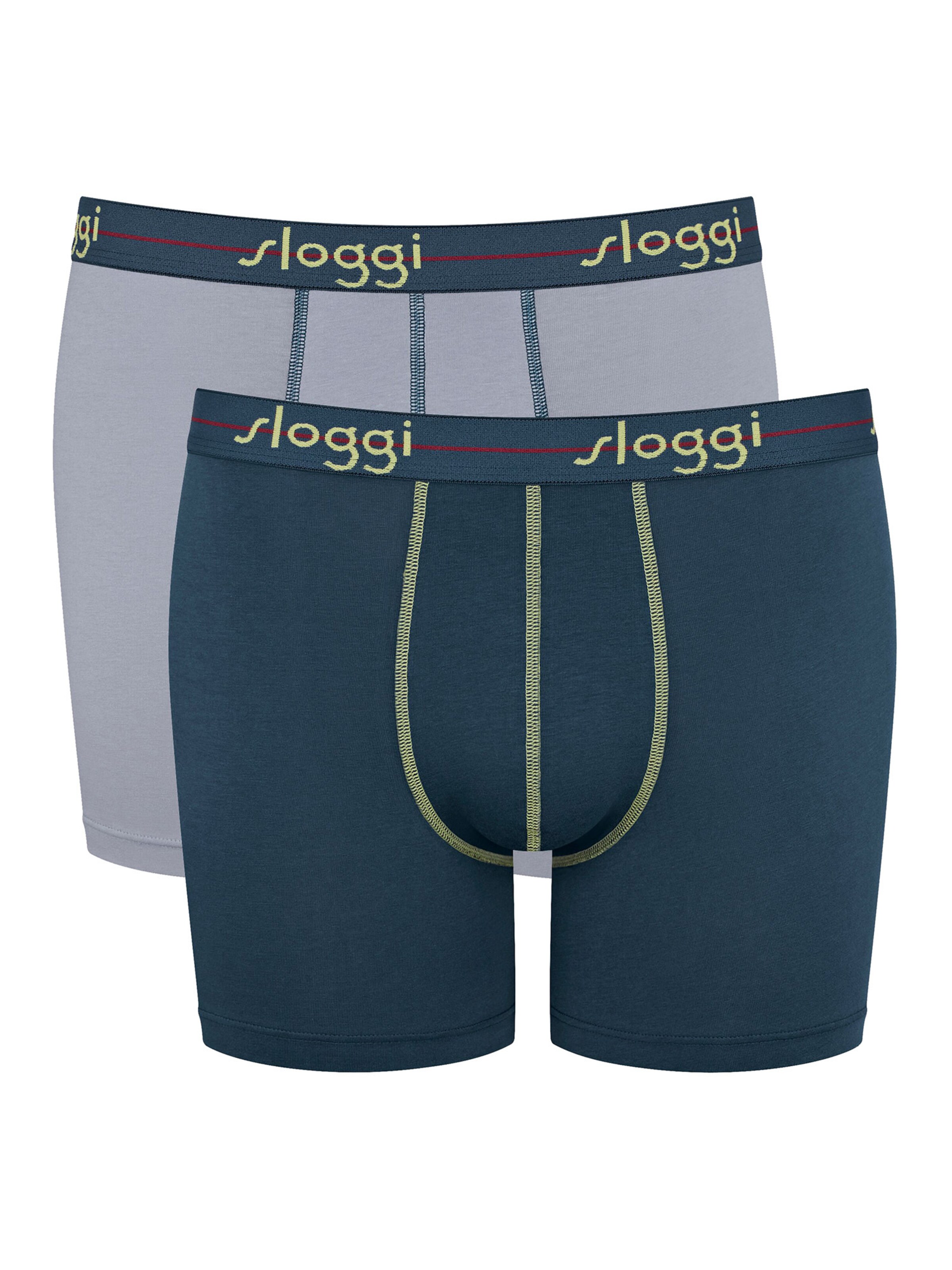 SLOGGI Retro Pants ' Start ' in Grau: Vorderseite