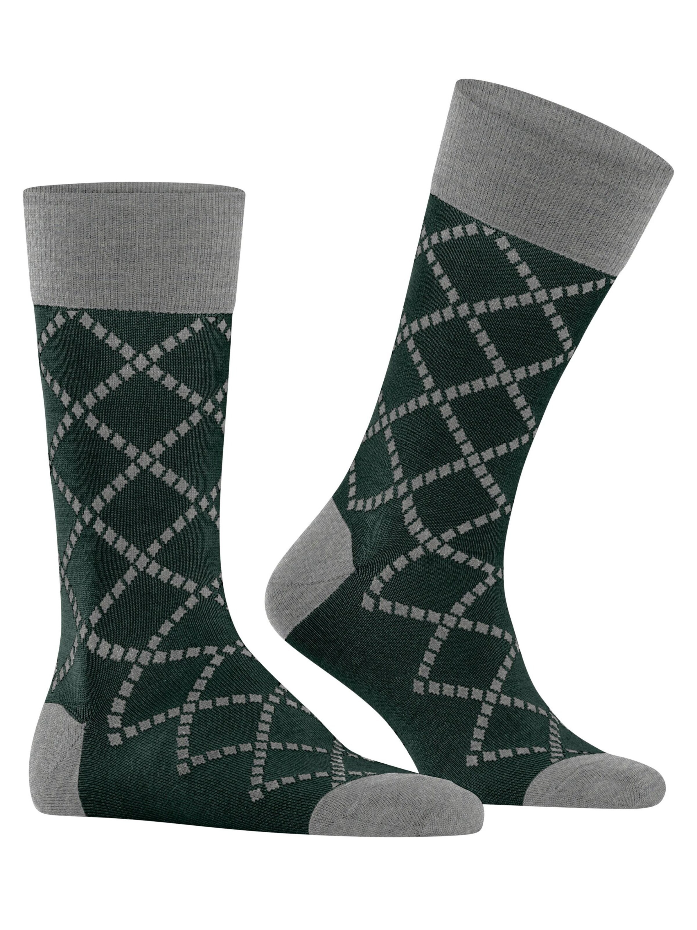 BURLINGTON Socks 'Ferry Road' in Green