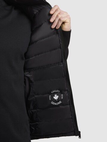 khujo Jacke 'Nilon' in Schwarz
