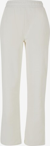DEF Wide leg Pants in White: front