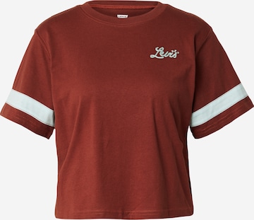 LEVI'S ® Särk 'Graphic Football Tee', värv punane: eest vaates