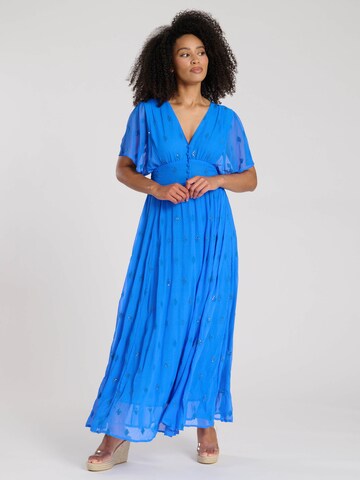 Robe South Beach en bleu : devant