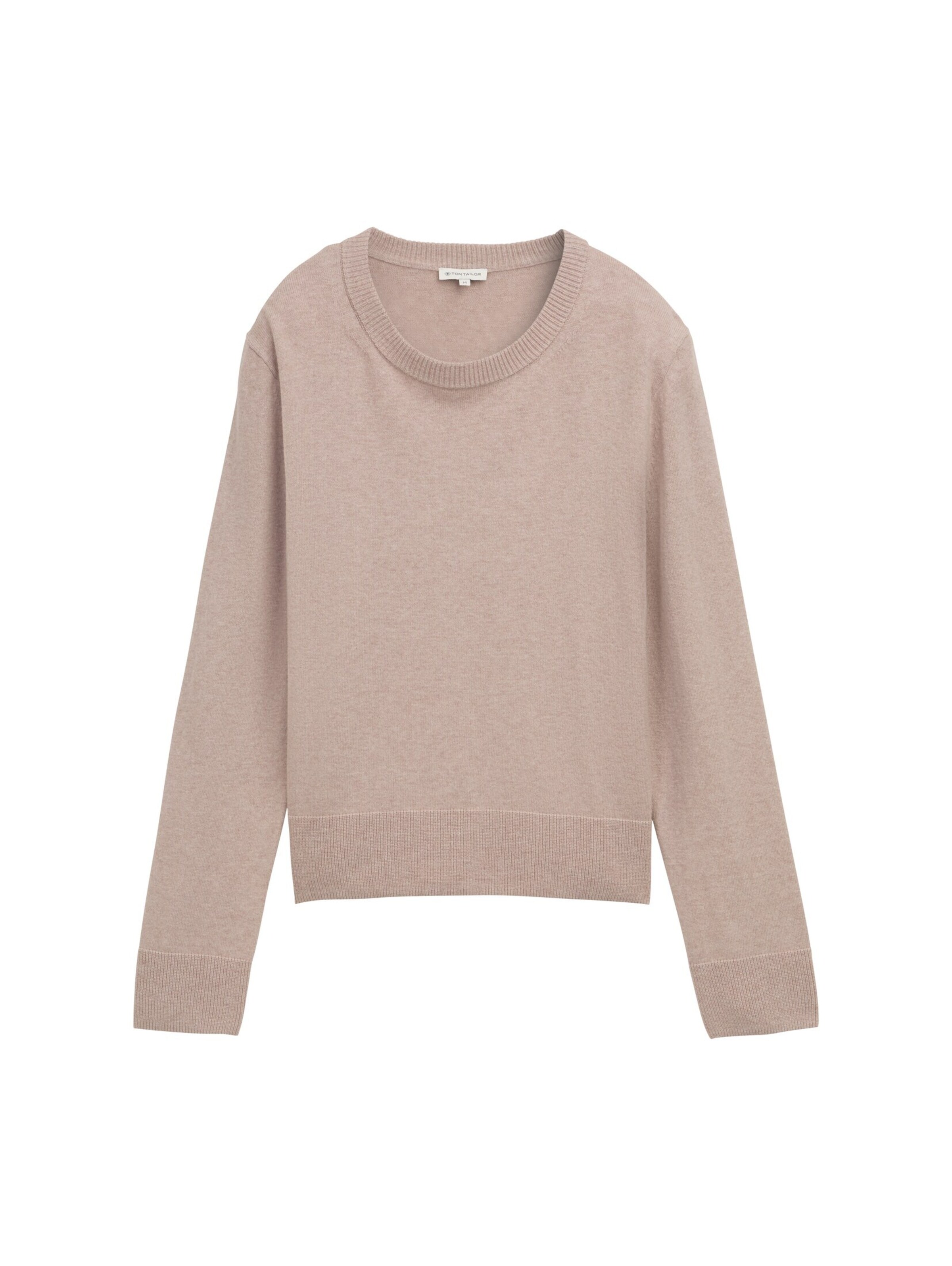 TOM TAILOR Pullover in Beige: Vorderseite