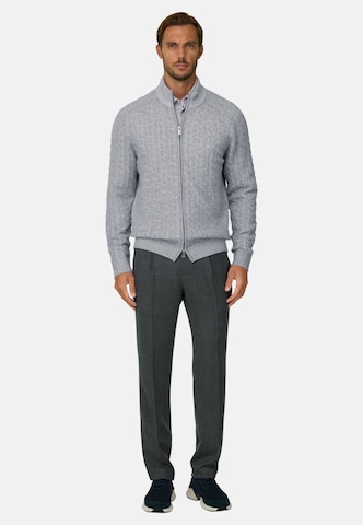Boggi Milano Gebreid vest in Grijs