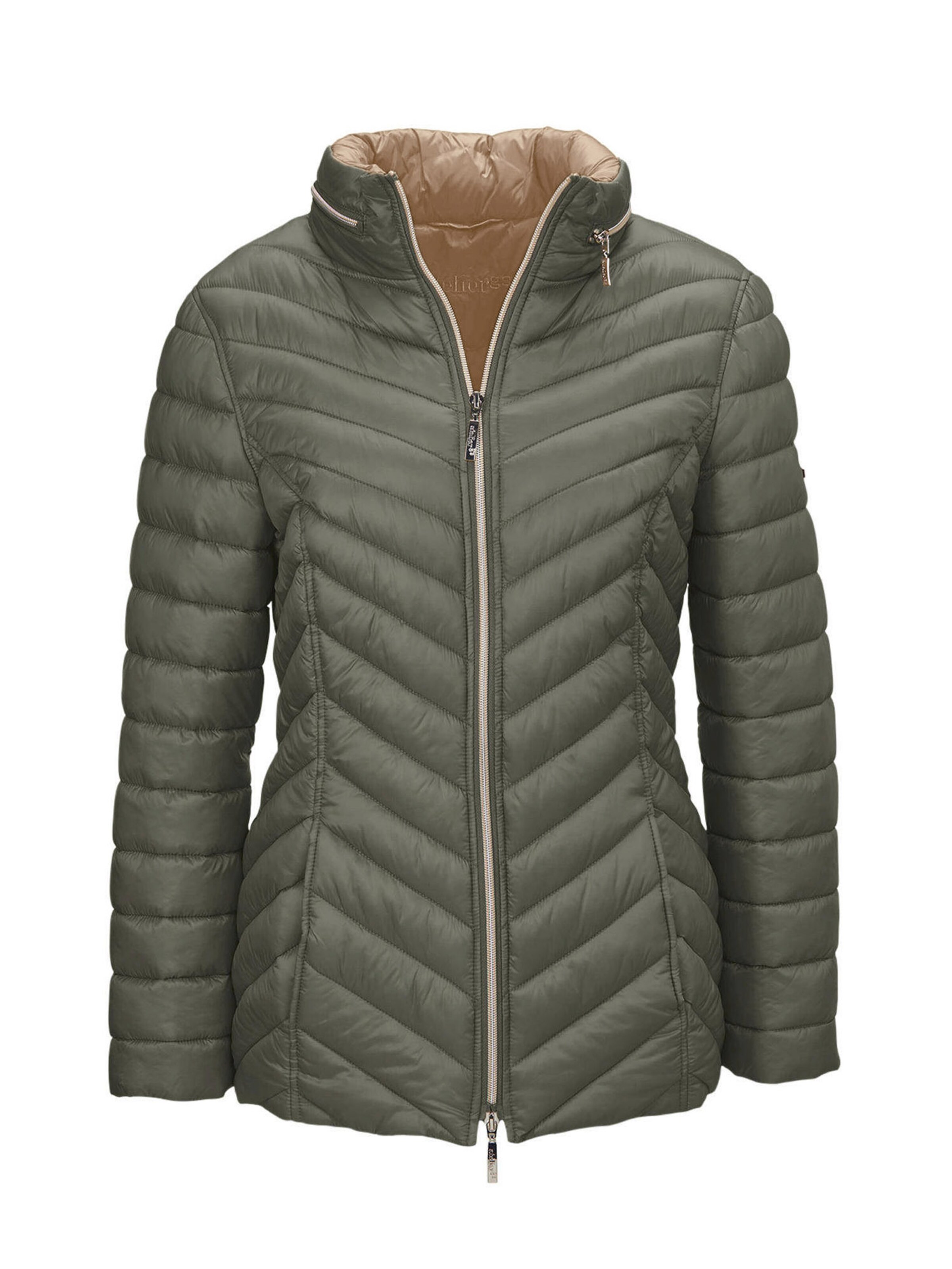 Goldner Tussenjas in Groen: voorkant