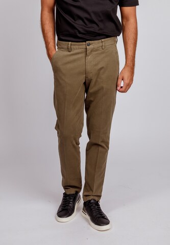 BOSS Slimfit Hose 'P-Kaiton' in Grün