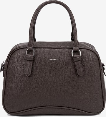 Borsa a mano di Diana&Co. in marrone: frontale
